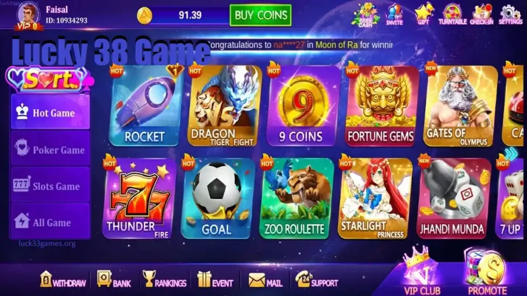 Lucky 38 Games